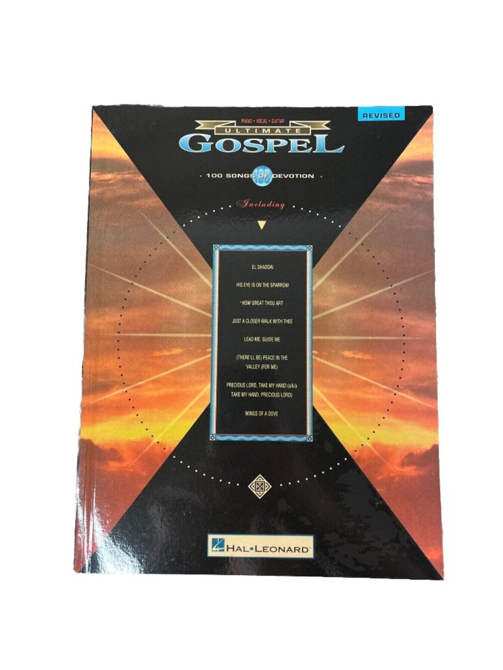 Ultimate Gospel Songbook 100 Songs of Devotion Piano Vocal Guitar Hal Leonard